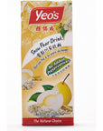 Yeos Snow Pear Drink 85 Oz Pack of 24  No Added Flavoring Natural Energy Drink Full of Antioxidants and Minerals Premium Grade