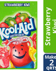 Kool Aid Strawberry Kiwi Drink Mix Makes 2 Quarts 96 Packets