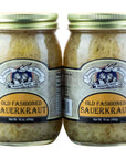 Amish Wedding Old Fashioned Sauerkraut 16 Ounces Pack of 2