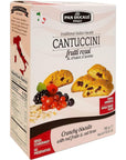 PAN DUCALE Red Fruits And Oat Bran Biscuits - 180 gm