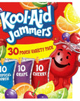 Kool-Aid Jammers Tropical Punch - 30 ct Box - 6 fl oz Pouches)