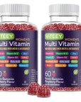 Womens Multivitamin Gummies - Complete Daily Health - Immune Support - 12 in 1 Vitamins & Mineral Supplements - Formulated with Vitamin A, C, D3, E, B6, B12, Folic Acid, Biotin, Calcium, Zinc, Niacin