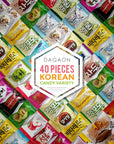 Dagaon  Korean Candy  40 Pieces Assortment of Candies from Korea Variety of Hard Soft Candy Gummy Jelly and more Individually Wrapped Candies for Freshness