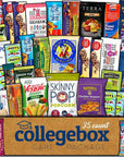 COLLEGEBOX Healthy Snack Box 35 Count Finals Variety Pack Care Package Gift Basket Kid Men Women Adult Nuts Health Nutrition Assortment College