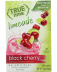 True Citrus Black Cherry Lemonade Water Enhancer Flavored Drink - 1.06 Ounces (Pack Of 12)