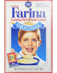 Farina Mills Fortified Farina Creamy Hot Wheat Cereal 28 oz packaging may vary