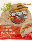 Sombrero 8-Wraps Zatar Tortilla - 340 g