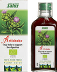 Salus Artichoke Organic 100 Pure Fresh Plant Juice 200 ml