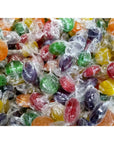 EMPORIUM CANDY TASTY TREATS FOR THE TUMMY Sugar Free Assorted Fruit Hard Candy Buttons  1 lb of Fresh Delicious Individually Wrapped Candy