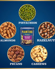 PLANTERS Deluxe Salted Mixed Nuts Party Snacks PlantBased Protein 1525oz 1 Canister