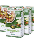 Nature's Path Organic Apple Cinnamon Instant Oatmeal, 48 Packets, Non-GMO, 35g Whole Grains, 5g Plant Based Protein