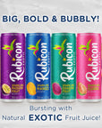 Rubicon Sparkling Guava Beverage  Pack of 12 12 Fl Oz Cans  Fruit Flavor Carbonated Drink  90 Calories per Can  Made with Real Fruit Juice  AllergenFree  Vegan Friendly  No Artificial Sweeteners