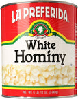 LA PREFERIDA BEAN HOMINY 108OZ