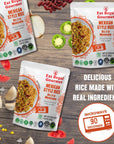 Eat Regal 6 Flavor Ready to Eat Variety Pack of 8 with Jasmine Spanish Long Grain White Cilantro  Lime Mexican and Veg Fried Rice  Side Dish  Microwavable Food  Rice Microwavable  Heat and Eat