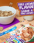 Tres Leches Toast Crunch Breakfast Cereal Crispy Artificially Tres Leches Flavored Cinnamon Cereal 32 oz