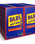 Dads Old Fashioned Root Beer Singles To Go Sugar Free Powder Drink Mix 6 Sticks Per Box 12 Boxes 72 Total Sticks