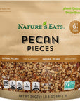 Natures Eats Pecan Pieces Natural 24 Ounce