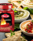 Sera Roasted Delicatessen Red Peppers 24 Oz 2 PACK  Smoky and Sweet Flavor  Add Smoky  Tangy Flavor to Any Dish  Excellent Addition to Sandwiches Salads Wraps and Burgers