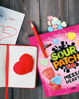 SOUR PATCH KIDS Message Hearts Valentines Day Candy 1301 oz