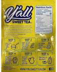 Yall Sweet Tea  Pack of 10 Perfect Batch Tea Bags  One Gallon Size Caffeinated