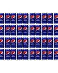 Pepsi Cola Soda 75oz Mini Cans 38 Packs 24 Cans