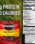 Jack Link's Beef Jerky, Teriyaki - Flavorful Meat Snack for Lunches, Ready to Eat - 7g of Protein, Made with Premium Beef - 0.625 Oz Bags (Pack of 5)