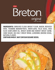 Breton Original Crackers 7 Ounce Pack of 3