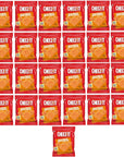 Cheez It Crackers  Pack of 25  75oz Bags  Delicious Snacks to take Anywhere  Stock the Pantry and Have them Whenever and Wherever  Smiling Sweets