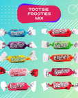 Tootsie Frooties Candy  10 Assorted Flavors Variety Mix of Individually Wrapped Taffies  GlutenFree  2 LB Bulk Taffy Candy