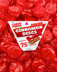 Arcor Cinnamon Discs Hard Candy Red Wrapped 1 Pound Bag  Approx 75 Count