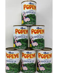 Allens Popeys Chopped Spinach Bundle  6 X 135 Oz Cans of Allens Popeye Chopped Spinach With Recipe Sheet