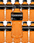 Powerade Orange 20 ounce Pack of 10 with Bay Area Marketplace Napkins