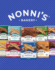 Nonnis Limone Biscotti Italian Cookies  6 Boxes Lemon Cookies  Biscotti Individually Wrapped Cookies  Lemon Italian Biscotti Cookies wWhite Icing  All Natural Ingredients  Kosher  688 oz