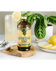 Portland Syrups Meyer Lemon Syrup  Premium Beverage Concentrate for Delicious Cocktails Tea Soda Coffee Drinks Baking and More  12 oz with 24 Servings Pack of 2