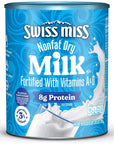 Swiss Miss Nonfat Dry Milk With Vitamins A and D Makes Over 3 Gallons 4543 ozPack of 1