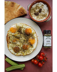 Terranean Herbs & Spices Za’atar Seasoning Blend, 2 oz Shaker, Gluten Free and Vegan, Authentic Lebanese Wild Thyme Blend