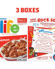 Life Breakfast Cereal, Cinnamon, 13 Ounce (Pack of 3)