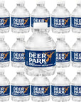 Deer Park Bottled Water 8 Oz Pack of 15 with Bay Area Marketplace Napkins