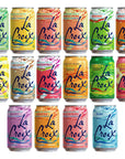 Peaceful Squirrel Variety LaCroix Sparkling Water Variety of 16 Flavors Naturally Essenced Sparkling Water 12 Ounce Cans Pack of 16