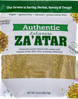 Terranean Herbs & Spices Authentic Zaatar Spice Blend, 12 Oz Bag