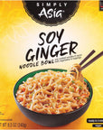 Simply Asia Soy Ginger Noodle Bowl 85 oz