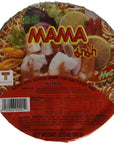 MAMA Instant Noodle Soup Bowls Shrimp Tom Yum 212 oz 12 Count