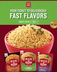 Rice-A-Roni Heat & Eat Rice, Microwave Rice, Quick Cook Rice, 3 Flavor Variety Pack, (6 Pack)