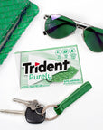 Trident Purely Spearmint Sugar Free Gum 12 Packs of 14 Pieces 168 Total Pieces