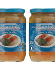 Kedem Gluten Free Israeli Style Gefilte Fish 24oz 2 Pack No MSG No Egg Yolk No Matzo Meal Nothing Artificial