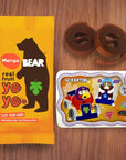 Bear Yoyo BEAR, Real Fruit Yoyos, 0.7 Oz, No added Sugar, All Natural, non GMO, Gluten Free, Vegan, Healthy on-the-go snack for kids & adults, Mango, 5 Count (Pack of 5)