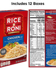 Quaker Rice A Roni Chicken 69oz Boxes 12 Pack