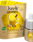 Spice Drop Turmeric Tea Latte Extract  Healthy Mix Immunity Drink  Made With Turmeric Black Pepper Nutmeg Cardamom Cinnamon Ginger Clove  No Added Colors Preservatives  Pack Of 1  017 oz