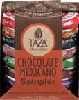 Taza Chocolate Organic Mexicano Disc Stone Ground, Variety Pack, 1.35 Ounce (8 Count)