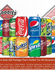 Murai  16 Soda Variety Bundle  Multi Flavor Soft Drink Pack  Assortment of Cola Pepsi Sprite Mountain Dew Dr Pepper Sunkist Canada Dry Ginger Ale Brisk Iced Tea  The Beverage Care Package